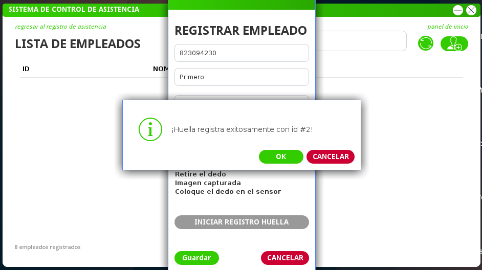Attendance Control Desktop — captura de portada